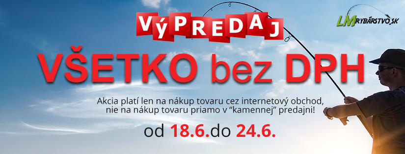 Rybárske potreby bez DPH Rybárske potreby LM Rybárstvo Topoľčany